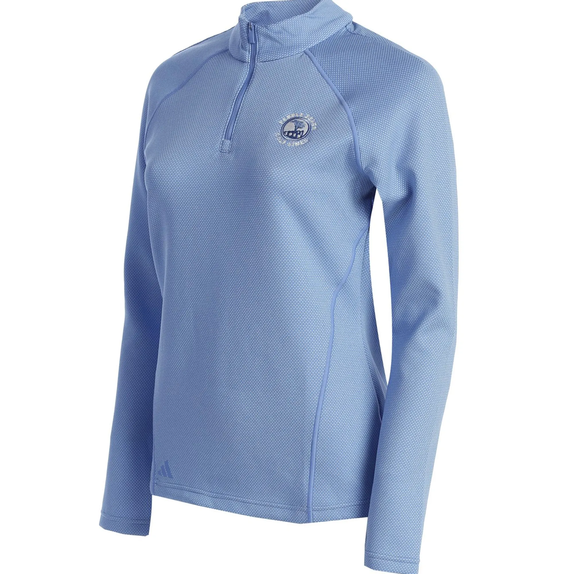 Pebble Beach Women's 1/4 Zip Knit Pullover By Adidas Clearance