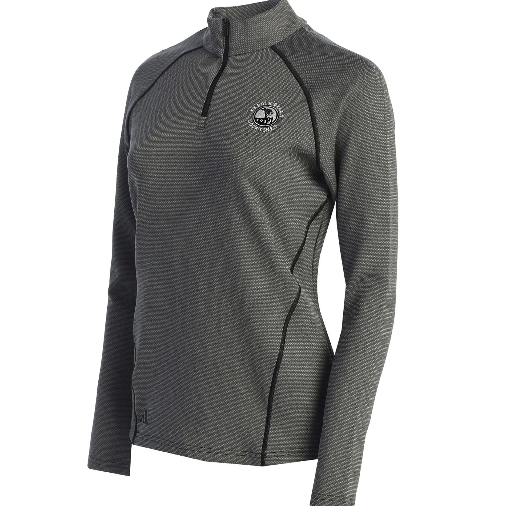 Pebble Beach Women's 1/4 Zip Knit Pullover By Adidas Clearance