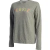 Pebble Beach Women's Multi Color Crew Sweatshirt By Original Retro Brand Sale