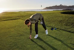 Pebble Beach Women's Textured Full Zip Jacket By Adidas Online