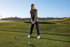 Pebble Beach Women's Textured Full Zip Jacket By Adidas Online