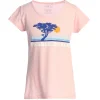 Pebble Beach Youth Pink Sunset Tee By Garb Hot