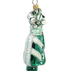 Pebble Beach Pick Your Course Golf Bag Holiday Ornament By Joy To The World Collectibles Sale