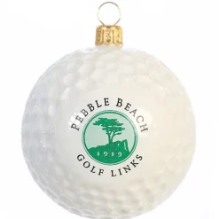 Pebble Beach Pick Your Course Golf Ball Holiday Ornament By Joy To The World Collectibles Outlet