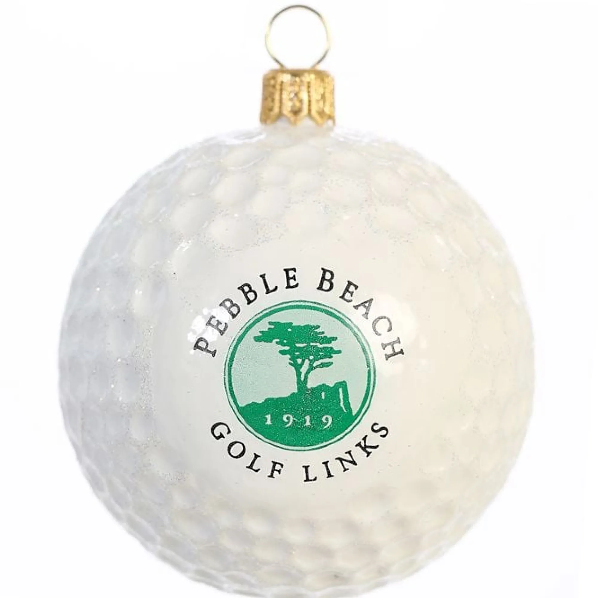 Pebble Beach Pick Your Course Golf Ball Holiday Ornament By Joy To The World Collectibles Outlet