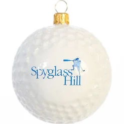 Pebble Beach Pick Your Course Golf Ball Holiday Ornament By Joy To The World Collectibles Outlet