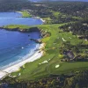 Pebble Beach Soaring By Joann Dost -Metal Print Fashion