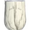 Pebble Beach Spanish Bay Marble Stemless Cup With Lid By Corkcicle Sale