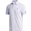 Pebble Beach Spanish Bay Men's Ultimate Violet Polo By Adidas New