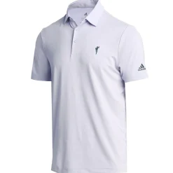 Pebble Beach Spanish Bay Men's Ultimate Violet Polo By Adidas New