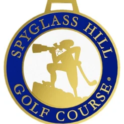 Pebble Beach Spyglass Hill Golf Course Bag Tag Outlet