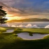 Pebble Beach Sunrise Waves By Bart Keagy Discount