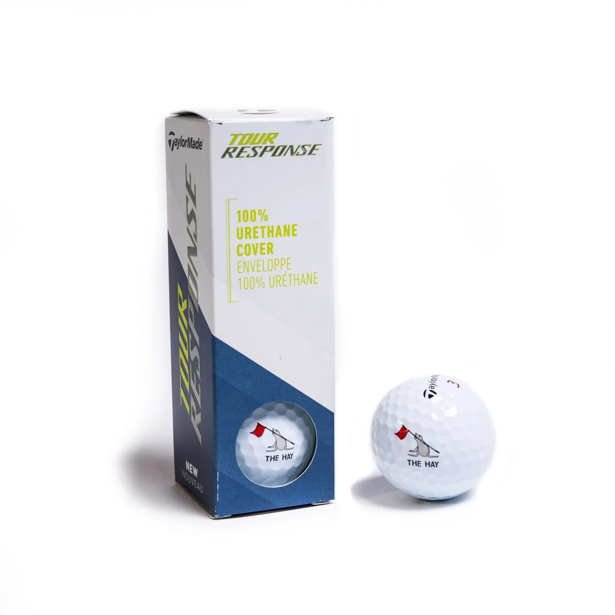 Pebble Beach The Hay Tour Response Sleeve Of Golf Balls By Taylormade Clearance