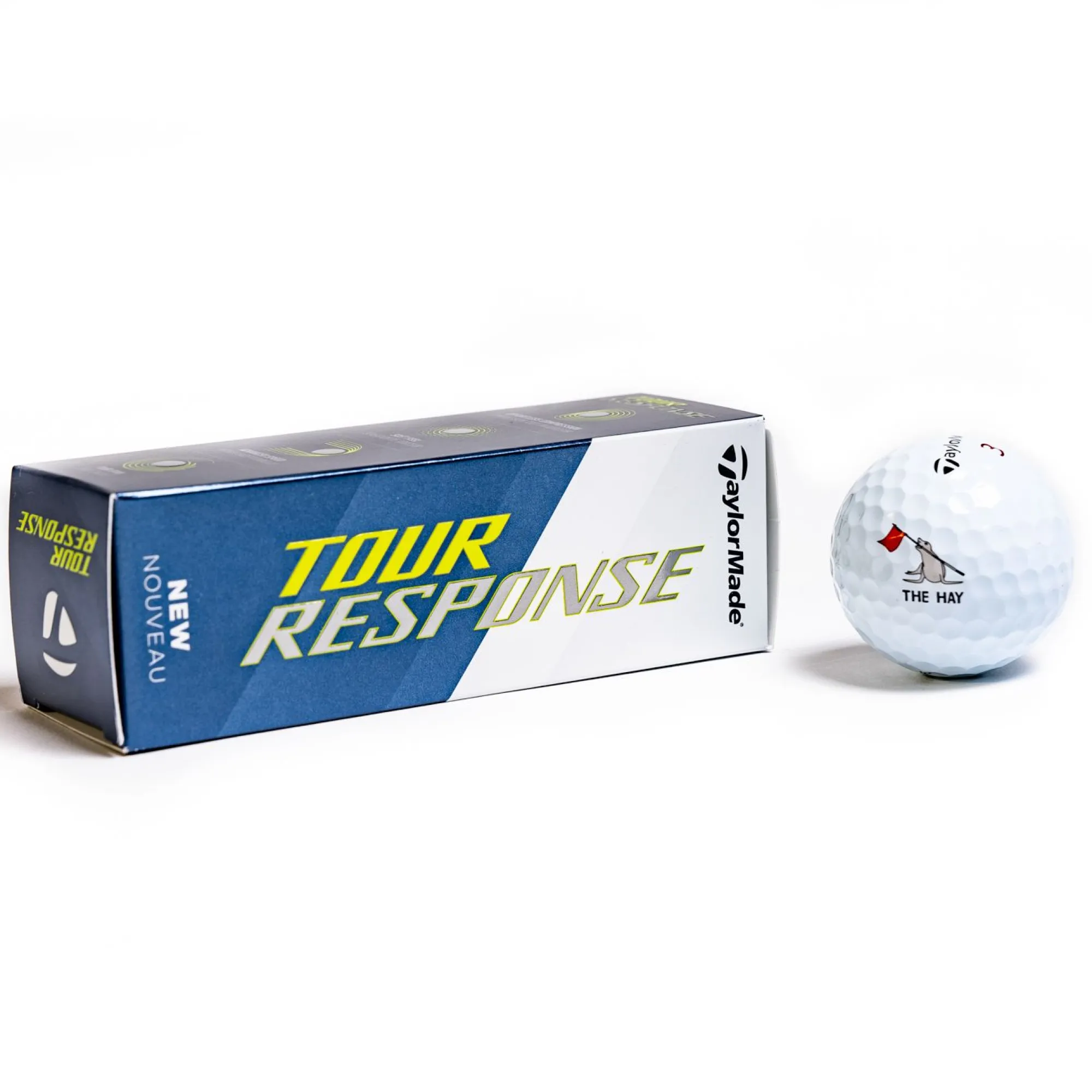 Pebble Beach The Hay Tour Response Sleeve Of Golf Balls By Taylormade Clearance