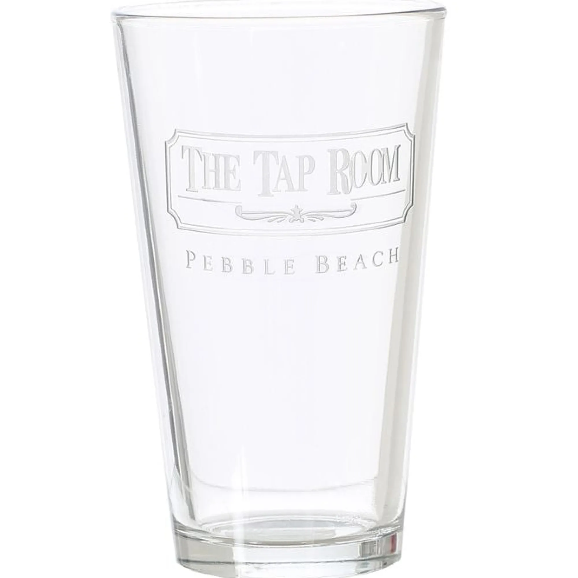 Pebble Beach The Tap Room Fine Barware Pint Glass Outlet