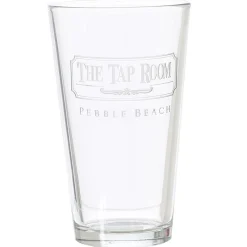 Pebble Beach The Tap Room Fine Barware Pint Glass Discount